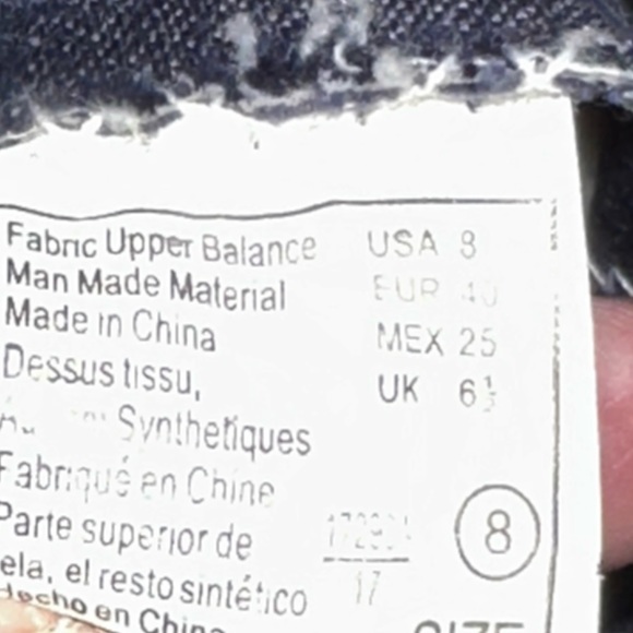 Airwalk Women's Navy Denim Embroidered Flower High Top Sneakers Size 8 - Picture 9 of 9